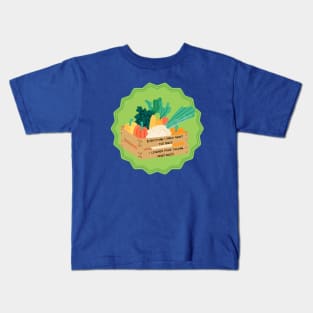 Talking Vegetables Kids T-Shirt